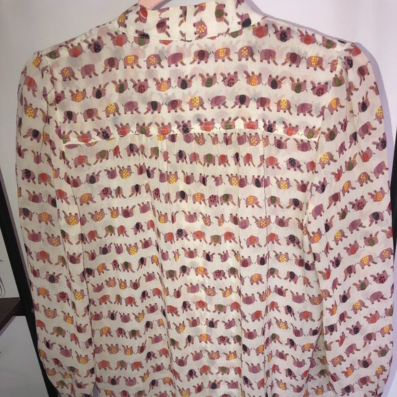 Under Skies for Anthropologie Elephant Blouse - Picture 3 of 6